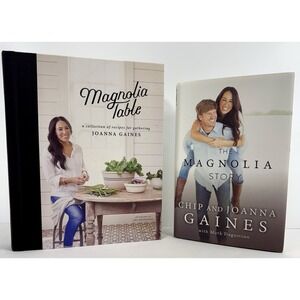 Lot of 2 Magnolia Books Joanna Gaines Table First Edition + Magnolia Story